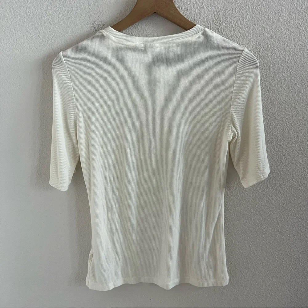 Gap, Banana Republic, A New Days Tops Medium Lot of Three Wardrobe Basics - Picture 6 of 11